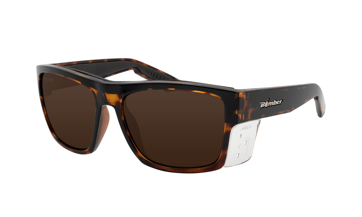 Bomber Clutch: Tortoise Polorized (Grande) cl412