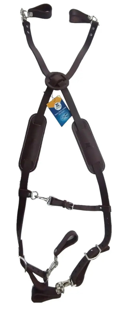 Zeluga: Leather Work Suspenders