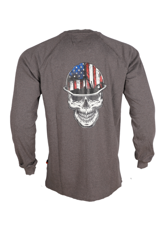 Forge Fr Men's Graphic Printed Long Sleeve T-shirt