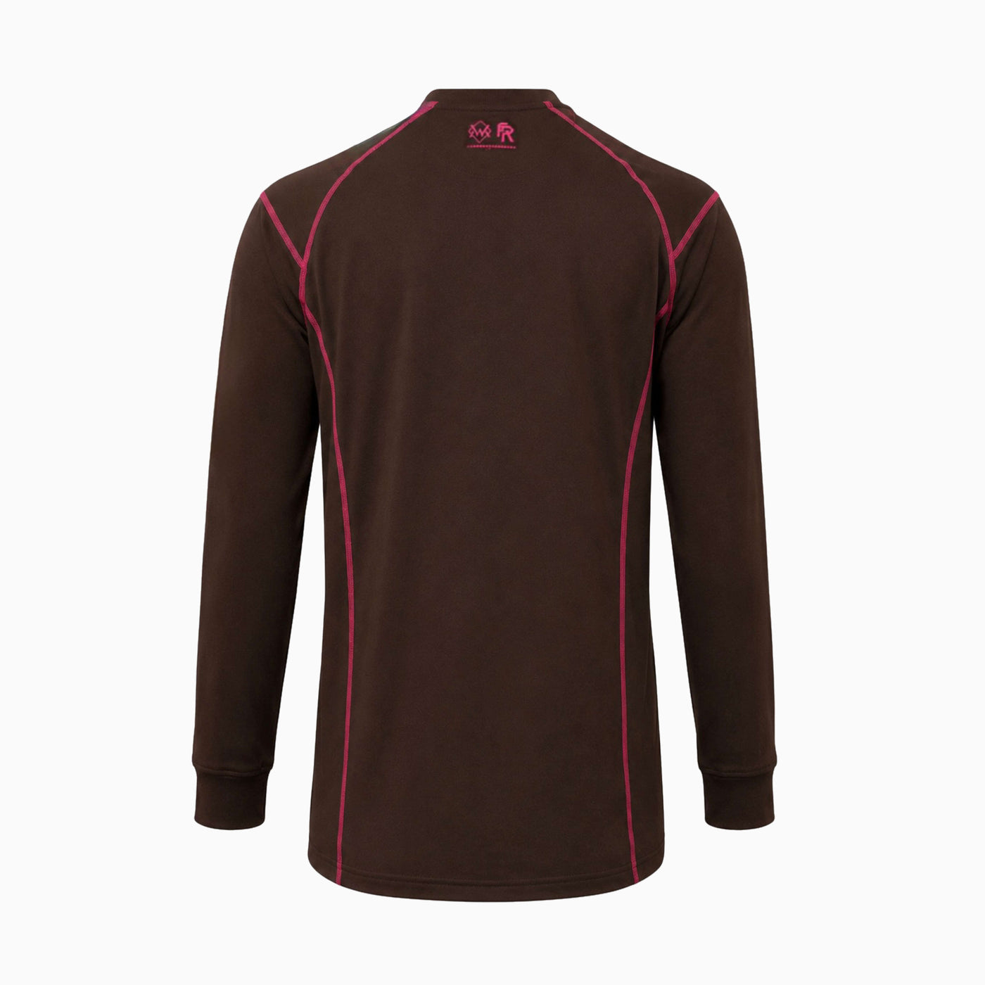 The Welding Magician: Elite FR Long Sleeve (Brown w/ Pink)
