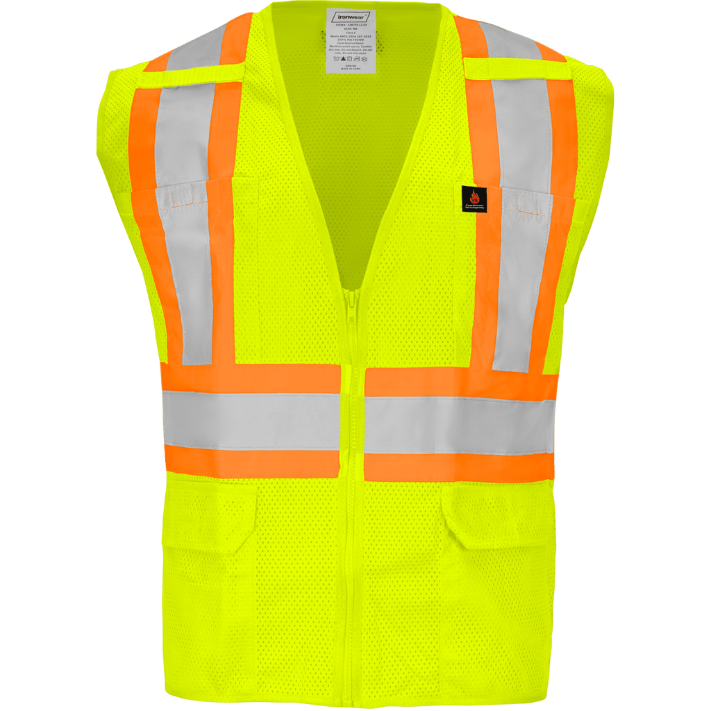 Class 2 Type R Two Tone Flame Retardant Hi Vis Safety Vest