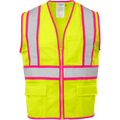 Ironwear: Women Vest (Pink Trim)