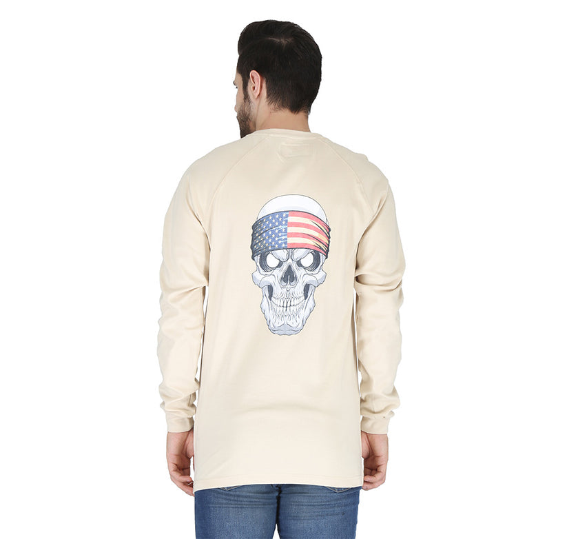 Forge Fr Men's Graphic Printed Long Sleeve T-shirt