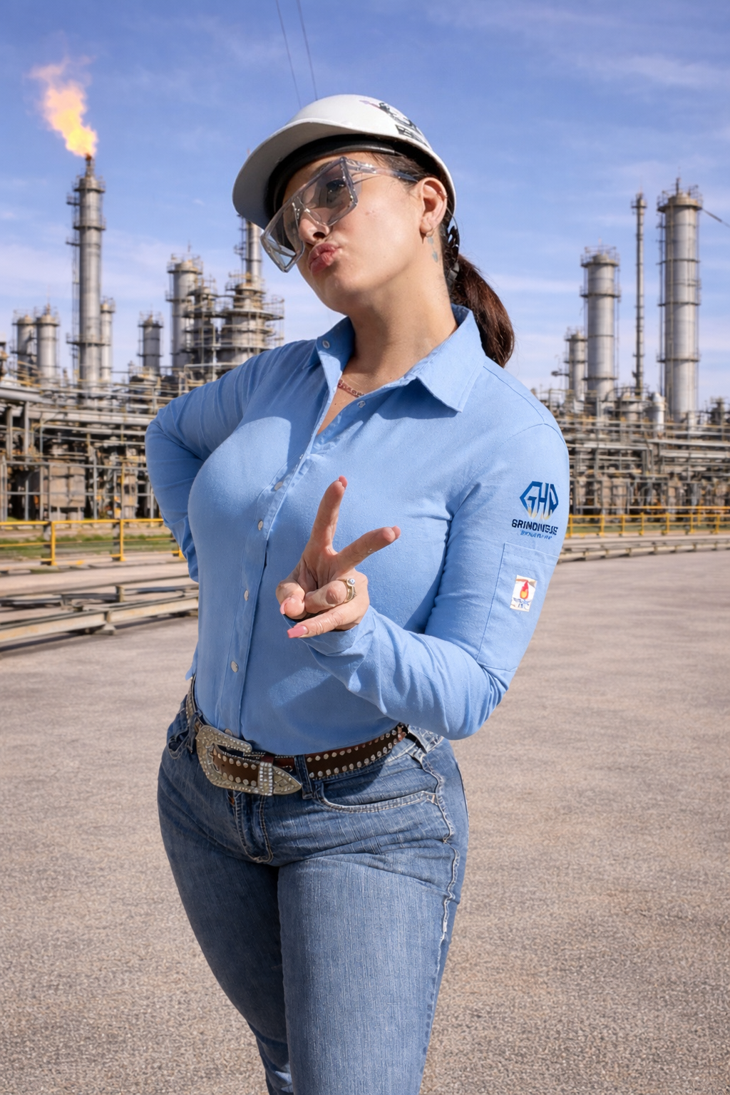 GrindHouse Work Wear: Boss Lady Shirt