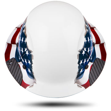 Lift Dax: Fiber Resin Hard Hat (American Flag)