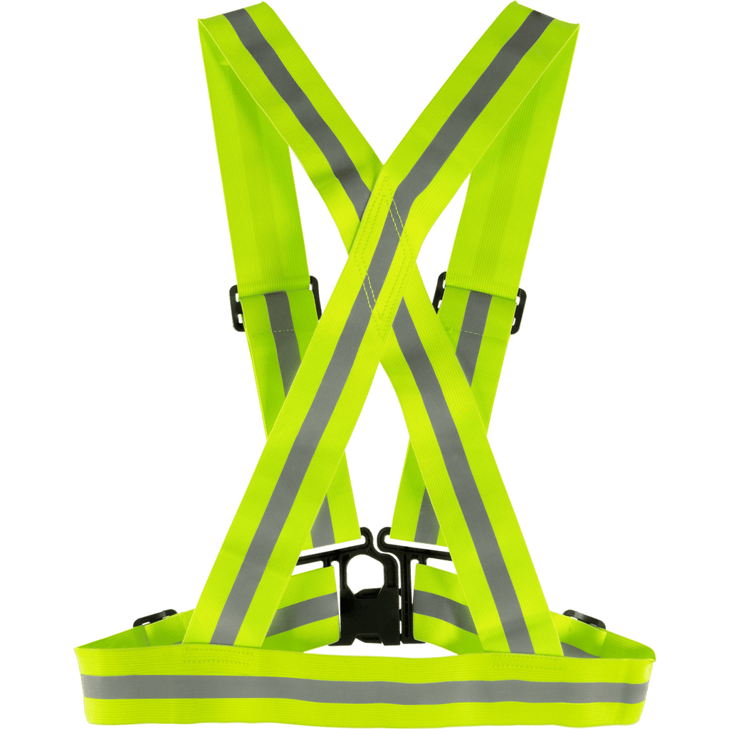 Hi Vis Adjustable Reflective Sash Belt w/ Buckle