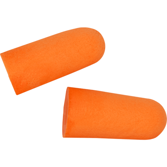 33dB NRR Disposable Polyurethane Foam Earplugs, Uncorded (200 pairs)