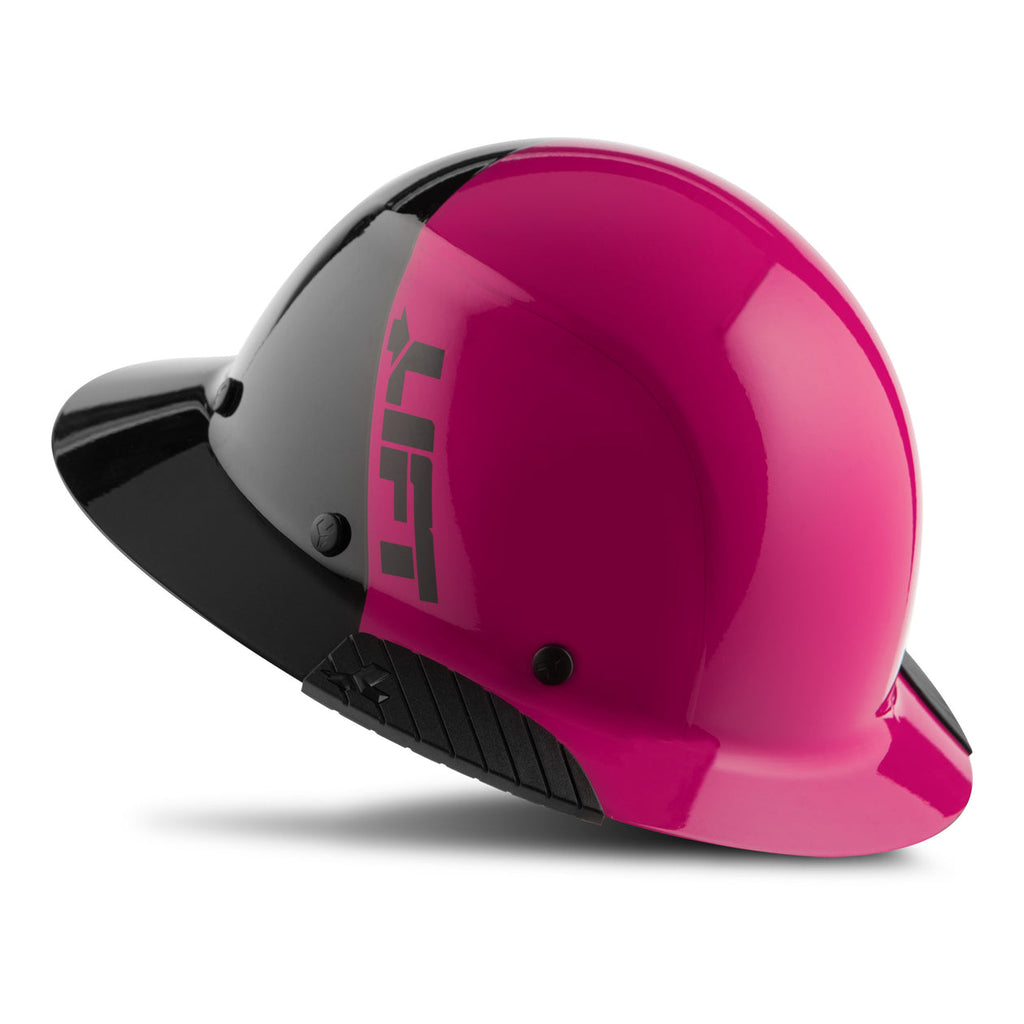 Lift Dax: Hard Hat 50/50 Pink & Black