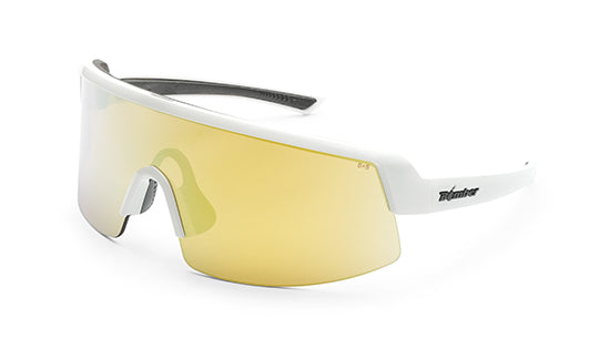 Bomber Rippa: Gold Mirror/White Frame
