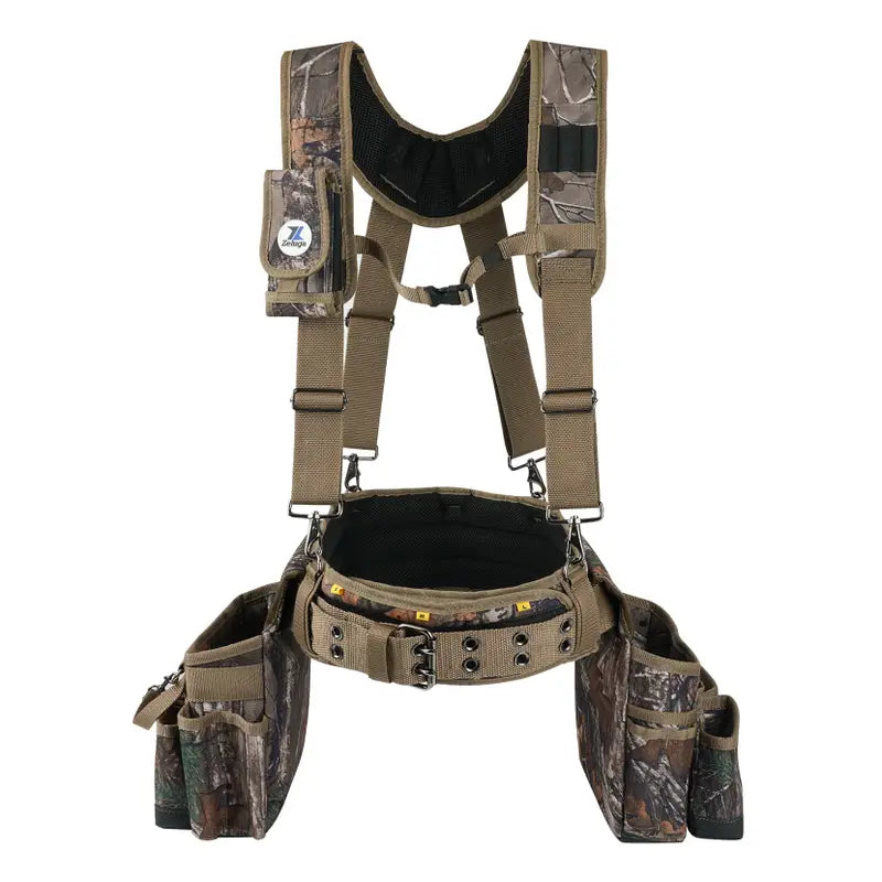 Zeluga: Tool Belt w/ Suspenders (Camo)