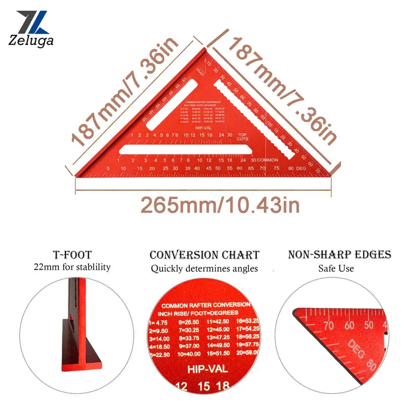 Zeluga: 7" Speed Square