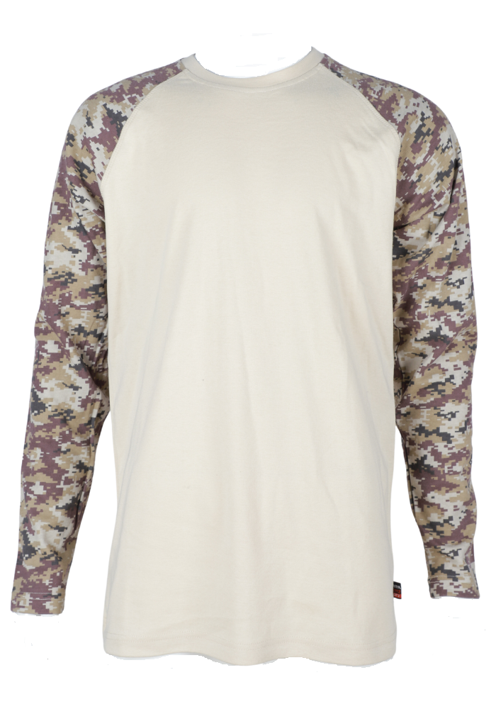 Forge FR: Khaki Camo Tee
