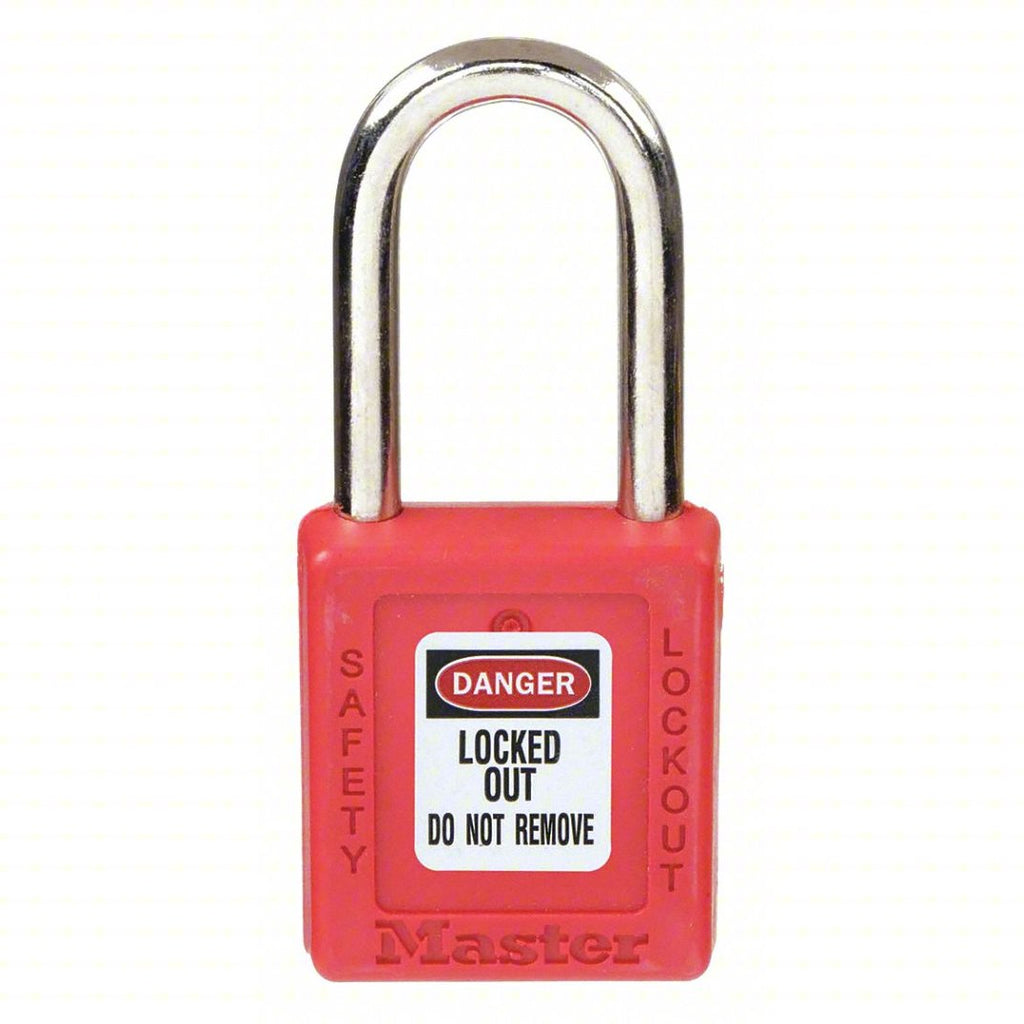 Master Lock: Red LOTO Lock