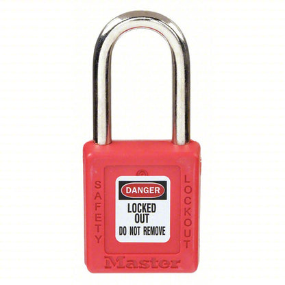 Master Lock: Red LOTO Lock