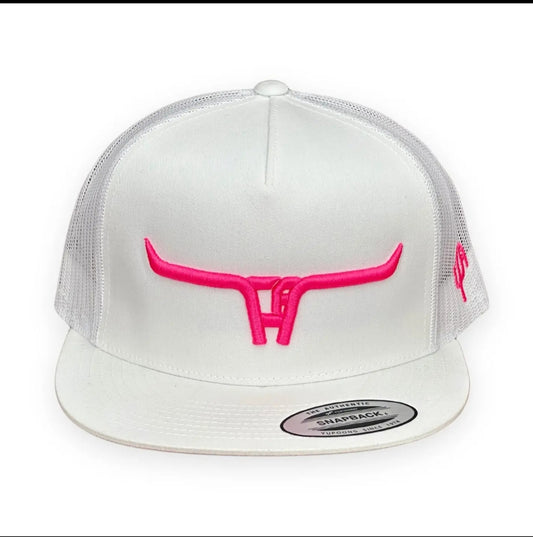 Cactus Alley Hat Co: Pink Longhorn