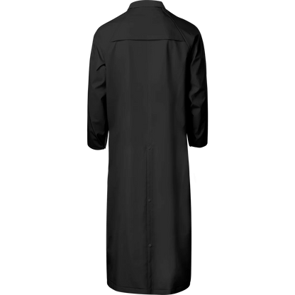 Ironwear: 60” PVC/Poly Flame Retardant Rain Coat w/ Corduroy Collar