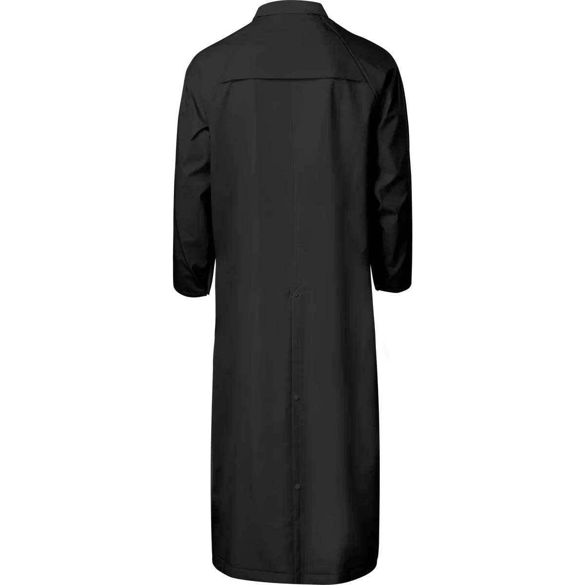 Ironwear: 60” PVC/Poly Flame Retardant Rain Coat w/ Corduroy Collar